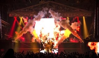 Munich, GER: Heavy Metal Band MANOWAR plays the Zenith on January 22nd 2016 during their "Gods and Kings"-Tour. Photo: Sebastian Konopka for MAGIC CIRCLE ENTERTAINMENT
