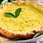 Tartă cu cremă de lămâie