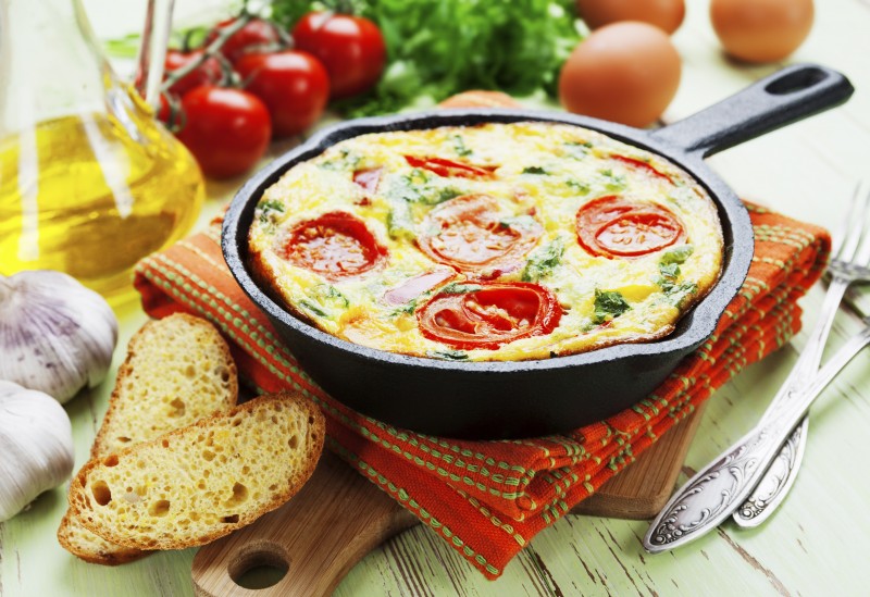 omleta pizza