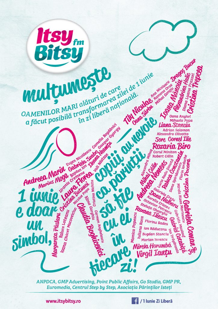 “1 iunie” trebuie să fie în fiecare zi