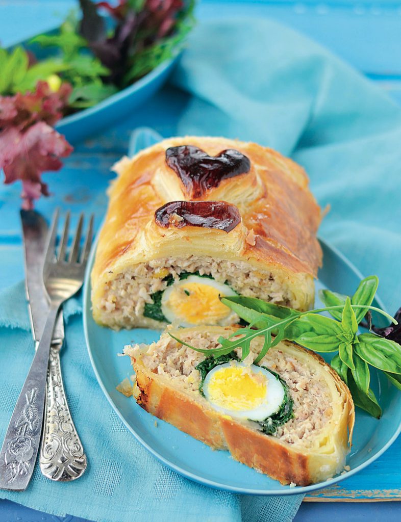 Drob de pui în aluat (rețetă de Paște)