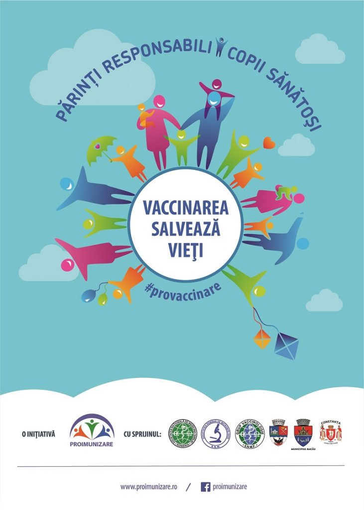 Campanie de informare şi educare „Vaccinarea salvează vieţi”