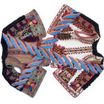 Mircea Cantor, Anthroposynaptic (Dior Bihor) 2018, Broderie pe țesătură (Vestă Dior, Toamna 2017 și cojoc binșenesc, Bihor, România), 120x110 cm, Courtesy the artist Mircea Cantor, Anthroposynaptic (Dior Bihor) 2018, Broderie pe țesătură (Vestă Dior, Toamna 2017 și cojoc binșenesc, Bihor, România), 120x110 cm, Courtesy the artist