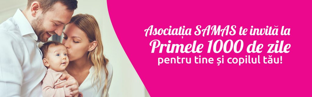 Un copil sănătos se crește din primele 1000 de zile