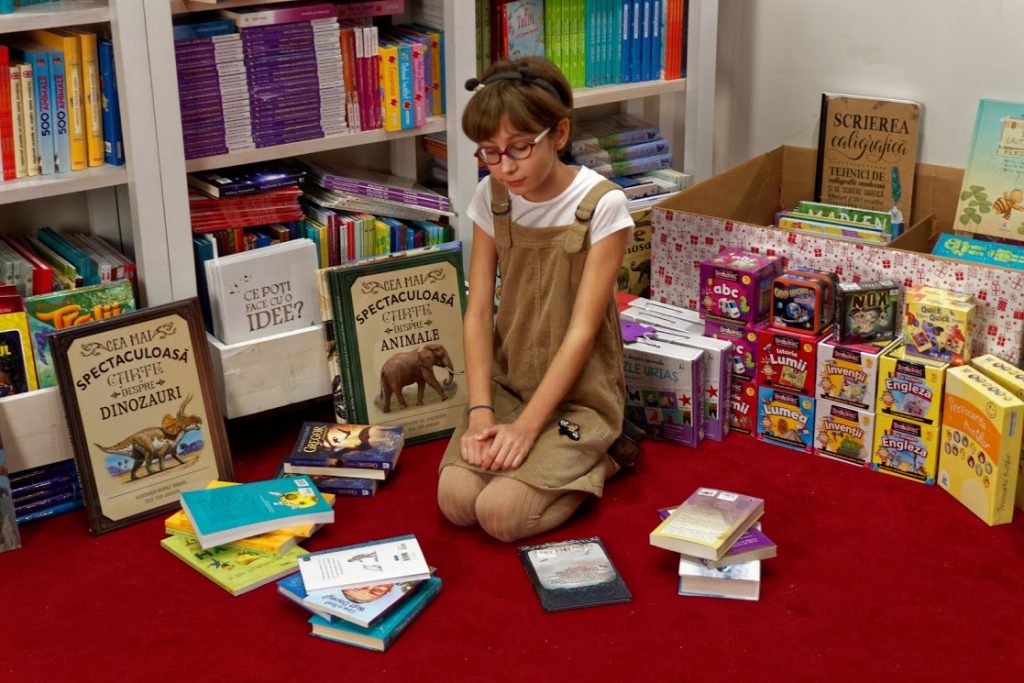 Copii cu aripi: Daria e cititor de cursă lungă și booktuber la 12 ani