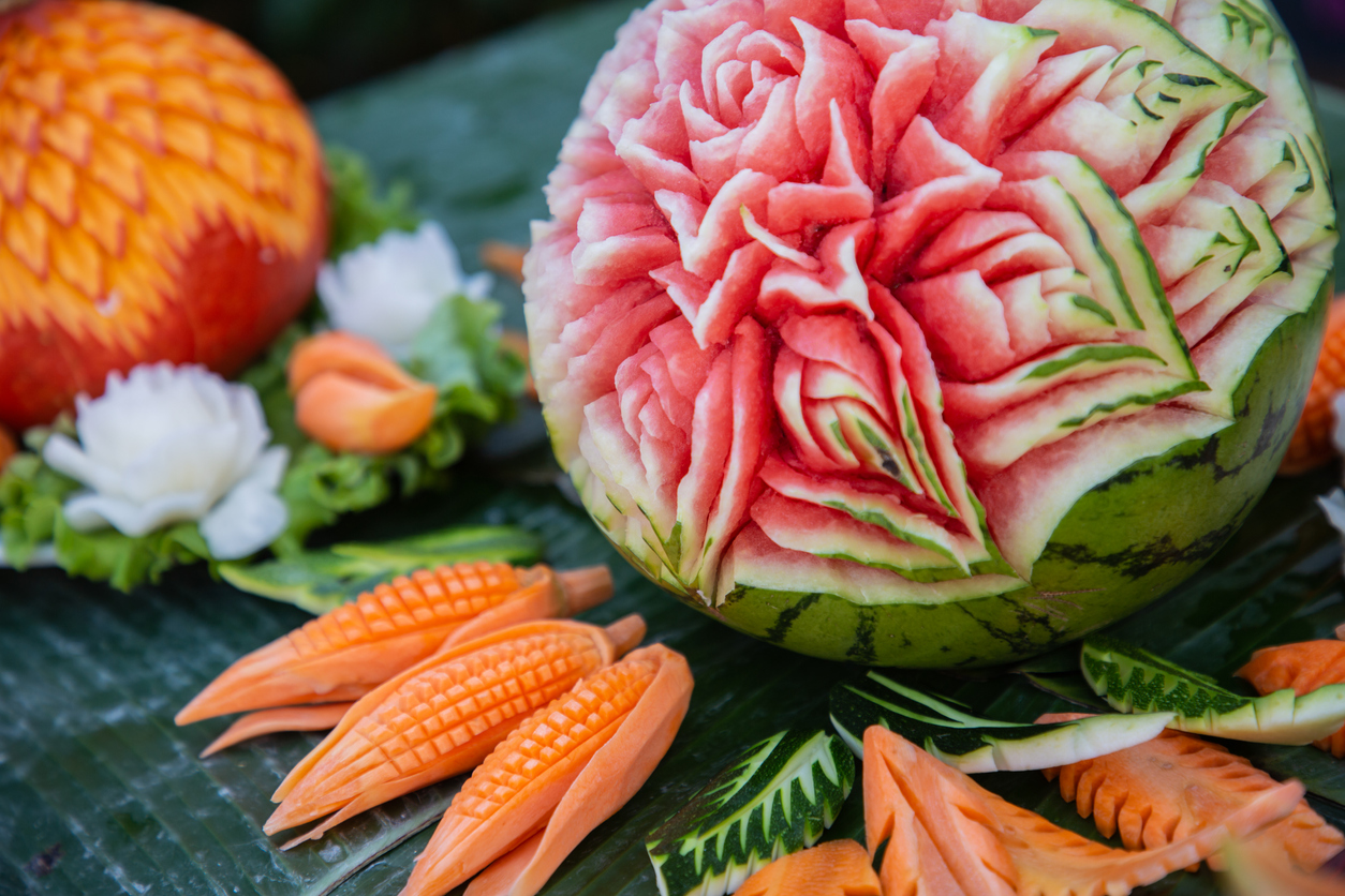 carving de fructe