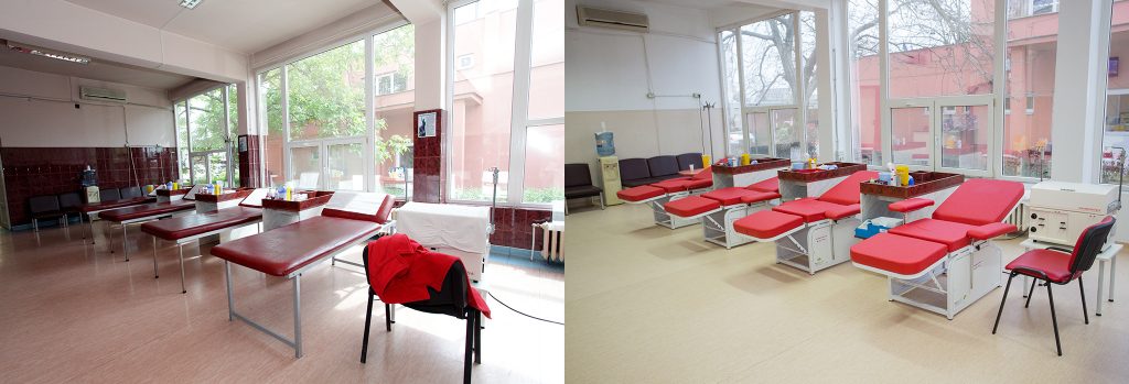 Toate centrele de transfuzie sanguina din tara au fost modernizate!