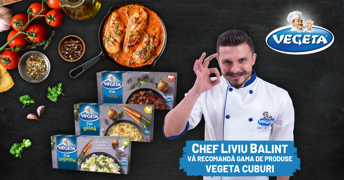 vegeta cub de gaina