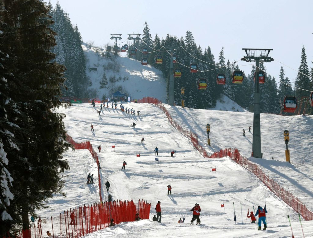 Competiții internaționale de schi în Poiana Brașov