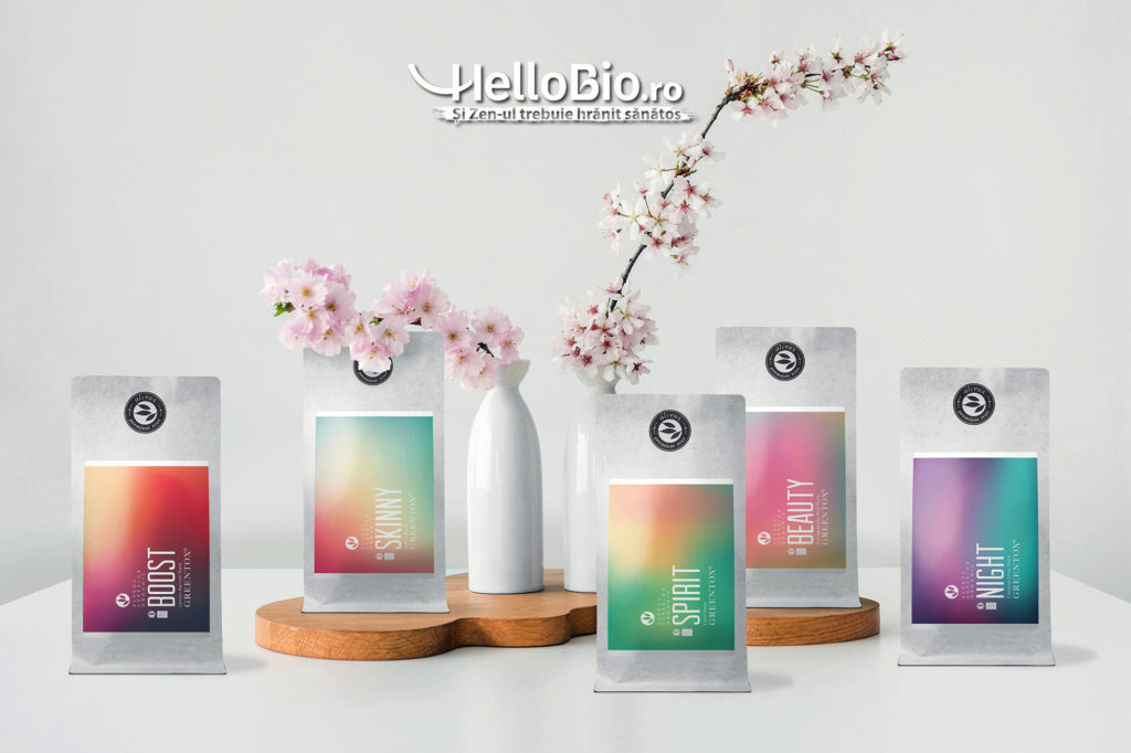 Colecția de ceaiuri GreenTox, ideală pentru detox