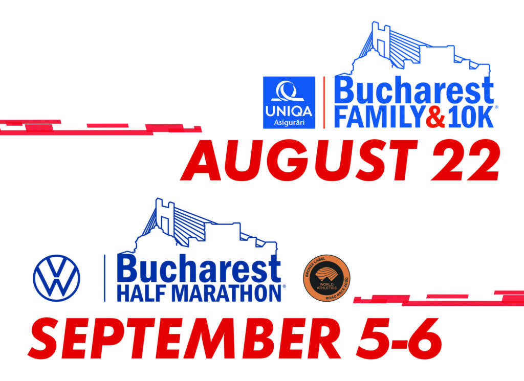 Noile date de desfășurare ale Bucharest FAMILY & 10K și Bucharest HALF MARATHON 2020
