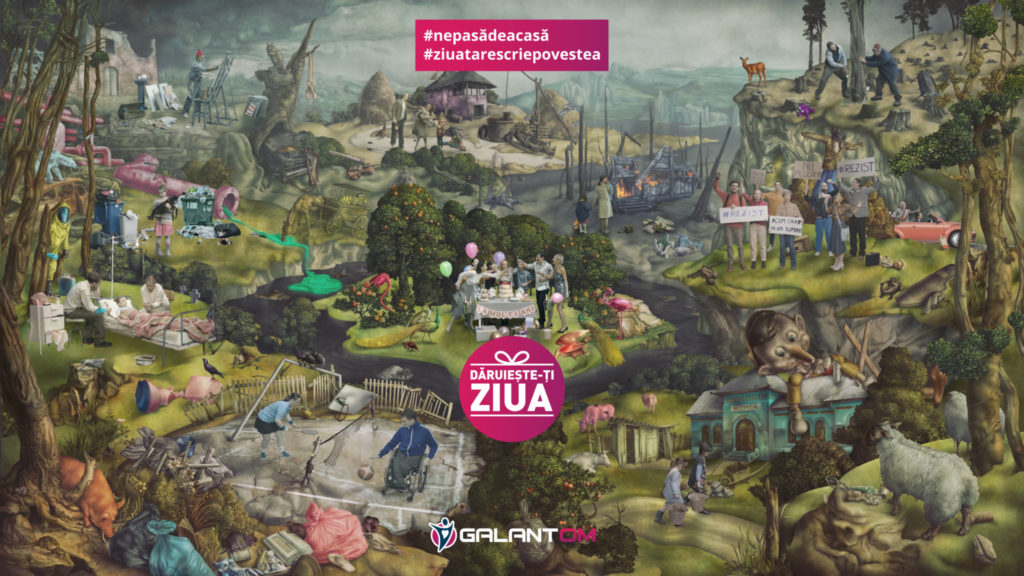 Poți ajuta și de acasă: dăruiește-ți ziua!