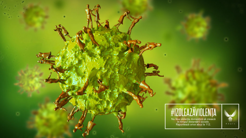 Izolează violența domestică, stă în puterea ta!