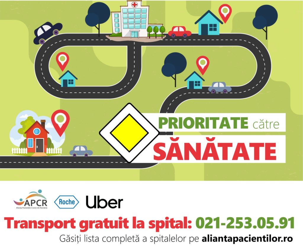 Transport gratuit pentru pacienții cronici către și de la 32 de spitale