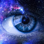 Space abstract backdrop