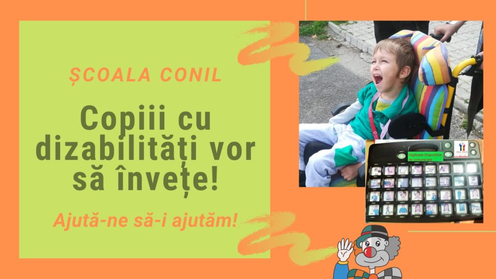 Copiii cu dizabilități vor să învețe