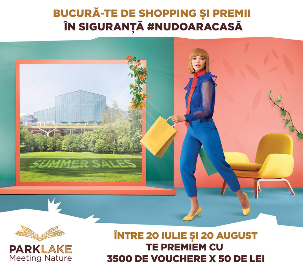 Cumpărăturile de vară la ParkLake Shopping Center îți aduc 3.500 de vouchere!