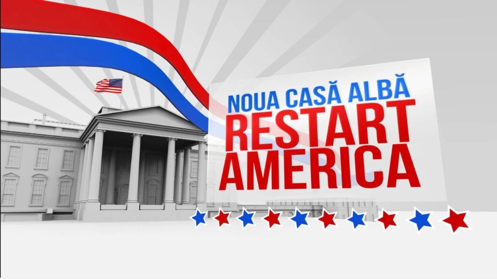 Istoria se trăieşte în direct la TVR: Noua Casă Albă. Restart America