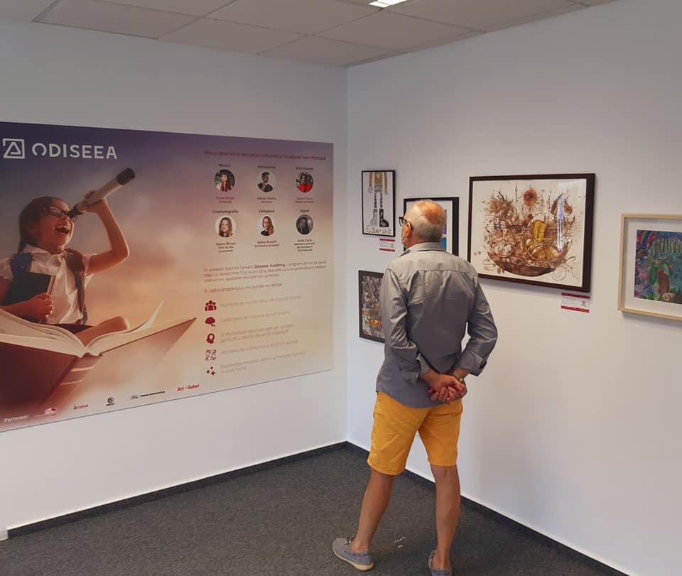 Expoziția Odiseea Tânărului Artist - Art Safari 2020 (2)