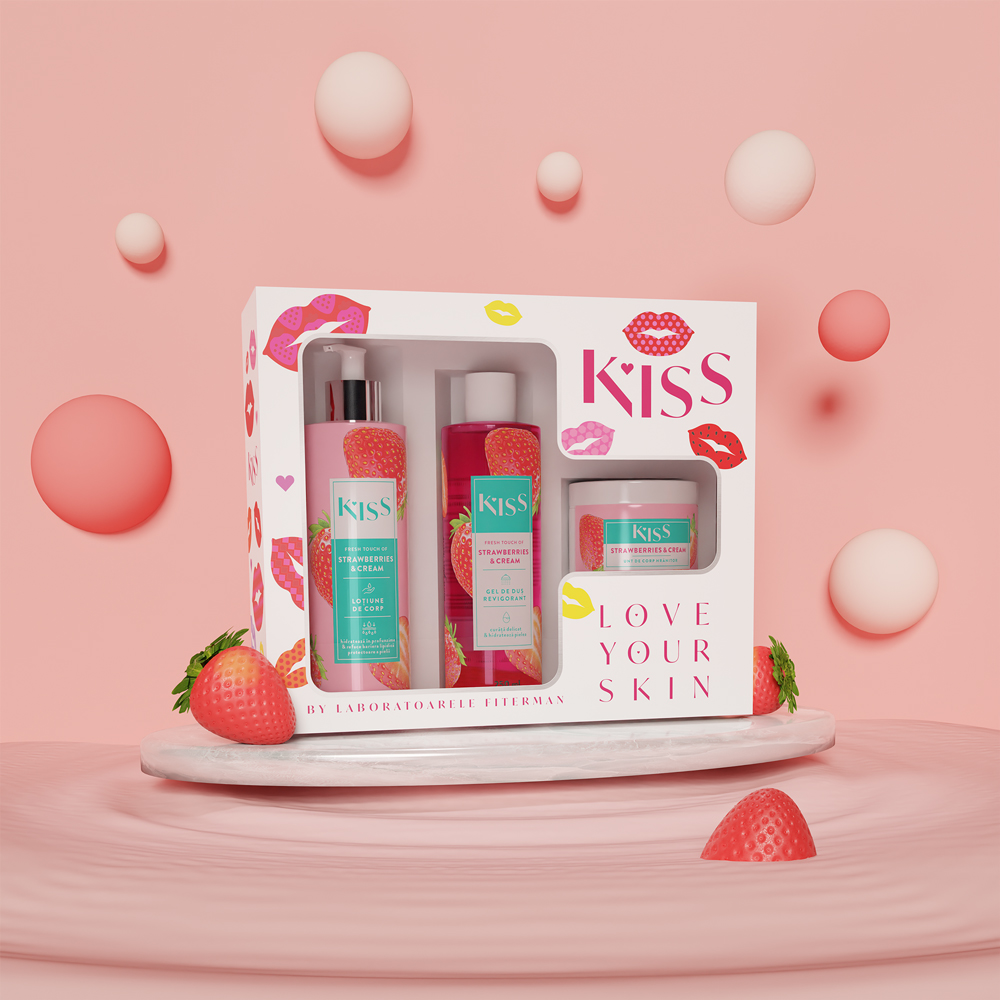 kiss strawberry cream