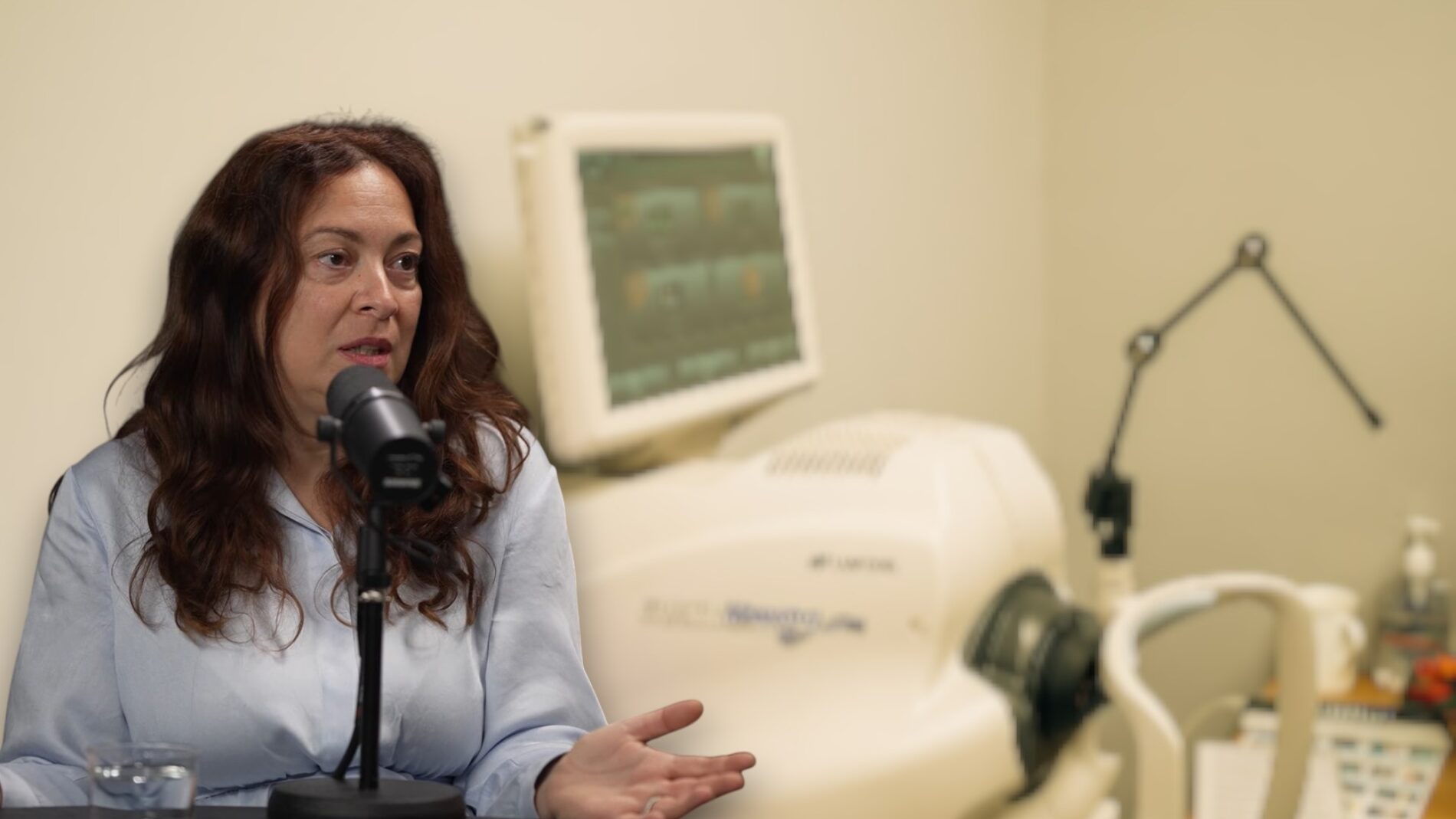 Dr. Ana-Maria Ciocârlie a vorbit despre importanța ecografiei. Sursa foto: montaj Playtech