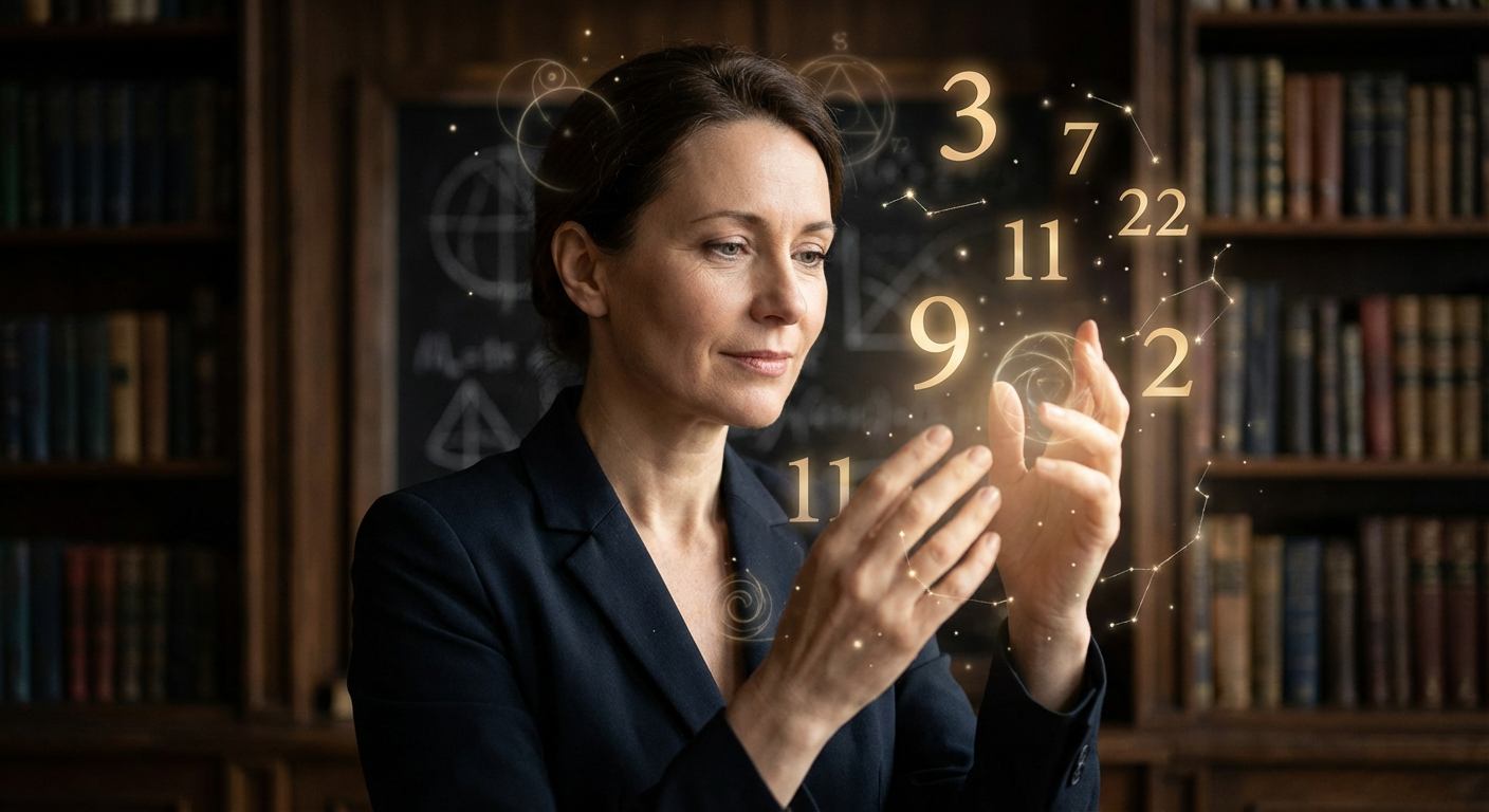 Cum te poți folosi de numerologie pentru a lua decizii importante. Sursa foto: AI/ Femeia