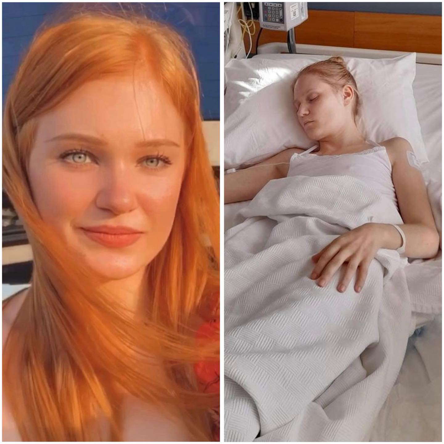 Andreea trece în aceste zile prin cea mai grea perioadă a vieții sale greu încercate (Sursa foto: Facebook Dani Cek)