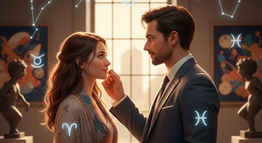 Zodii care se atrag și creează relații intense. Sursa foto: AI/ Femeia