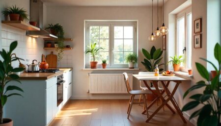 Tendințe în iluminatul bucătăriei în 2026: 8 idei pentru un spațiu primitor