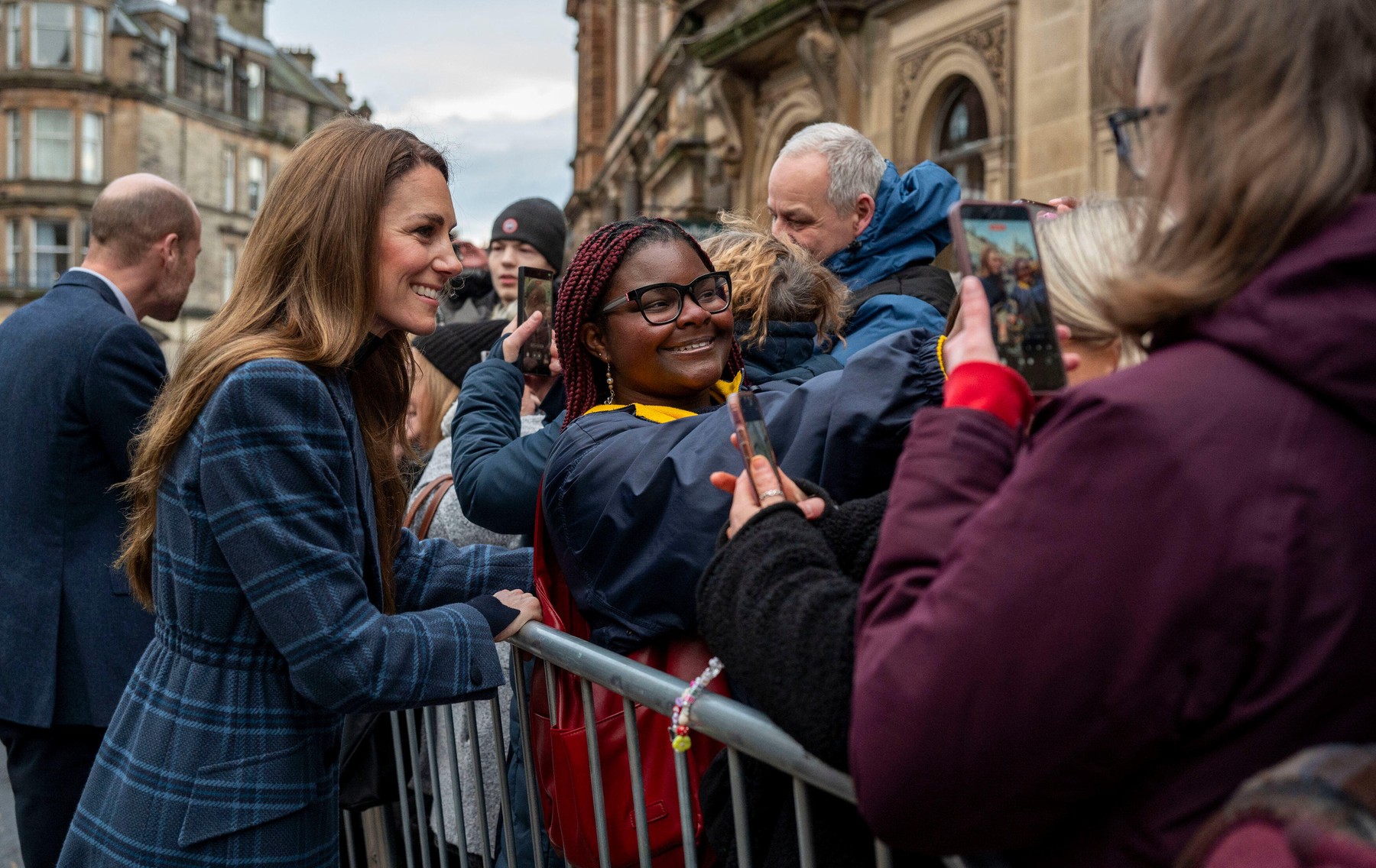 Kate Middleton, apreciată de mulțime. Sursa afoto: Lisa Ferguson / AP / Profimedia