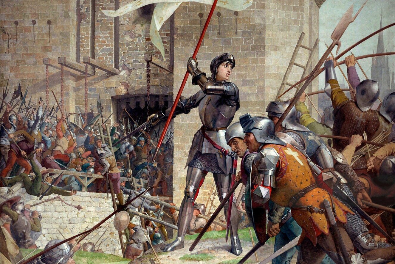 Ioana d’Arc, pictură realizată înainte de 1843 de Raymond Monvoisin, 142x101 cm, colecția PVergara. Sursa foto: Carlo Bollo / Alamy / Profimedia