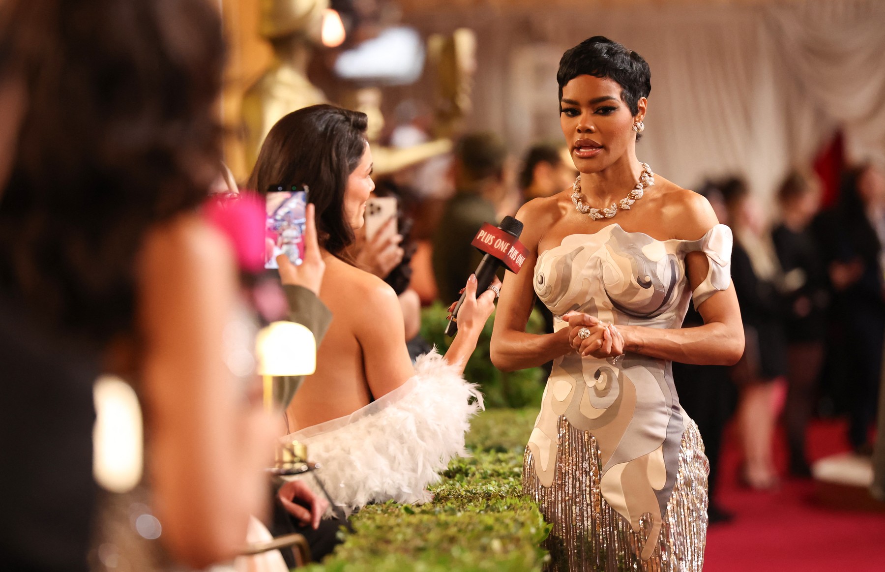 Teyana Taylor.Sursa foto: VALERIE MACON / AFP / Profimedia