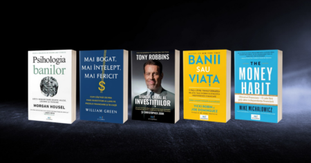 5 cărți care te ajută să ai o relație mai sănătoasă cu banii. Lecții simple pentru decizii financiare mai bune