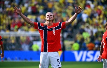 Femeia pe care Erling Haaland o poartă mereu cu el pe teren. Omagiul discret ascuns pe tricoul său