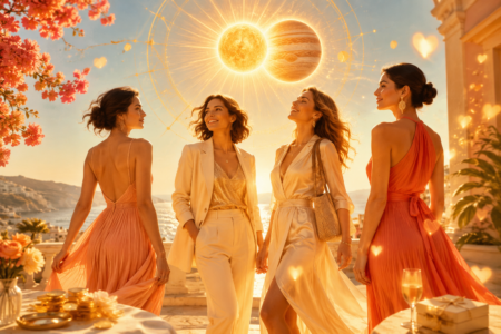 După conjuncția Soare-Jupiter, 4 zodii intră într-o perioadă de aur. Banii și iubirea se pot schimba până la finalul verii