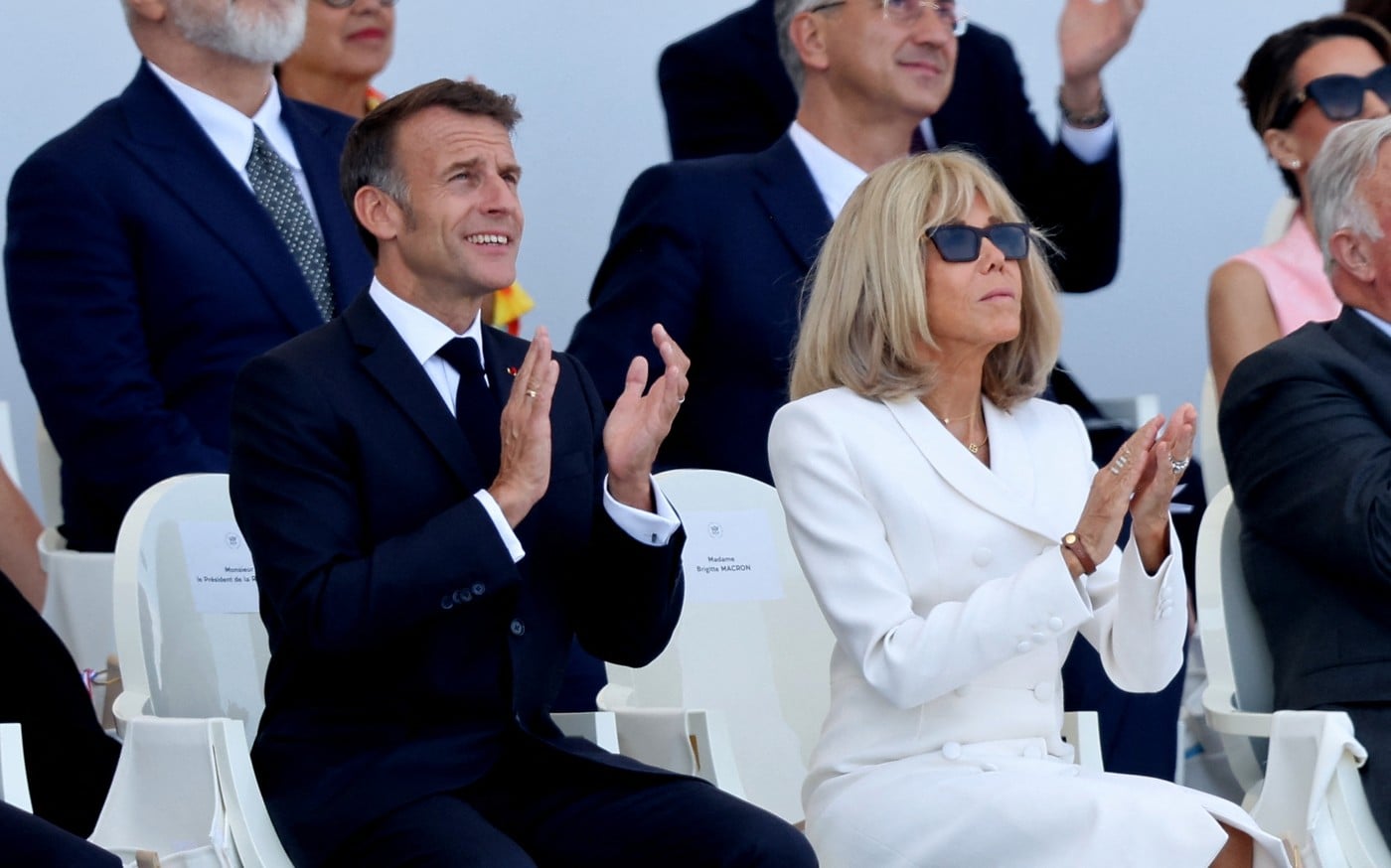 Mirabela Grădinaru, lecție de stil de la Brigitte Macron. Apariție impecabilă la ceremonia de la Paris