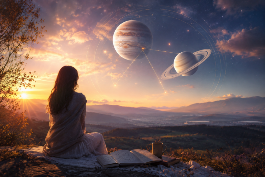 Ultima zi din august aduce un aspect astrologic important. Jupiter și Saturn schimbă tonul după eclipsă