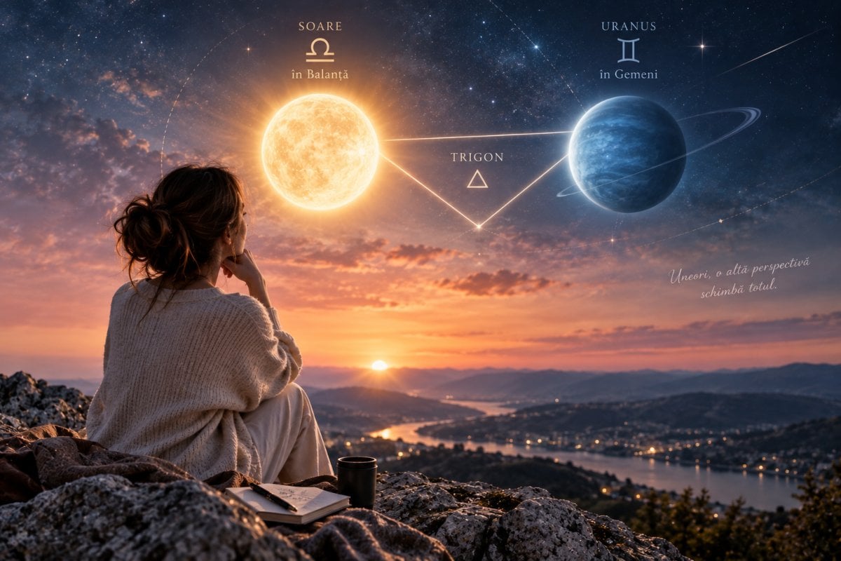 La două zile după Luna Plină, Soarele îl întâlnește pe Uranus. Aspectul care poate schimba planurile pe 28 septembrie