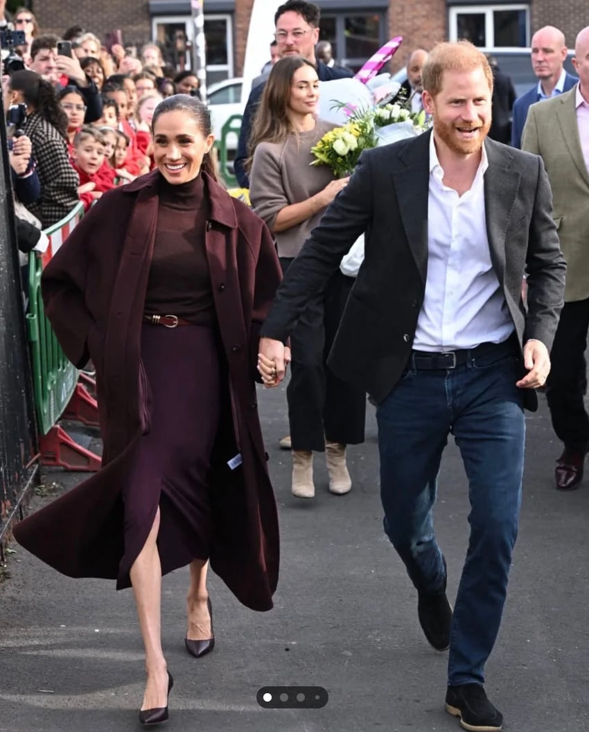 Meghan a fost ținta unor critici dure, după ce a revenit în Anglia (Sursa foto: Captură foto Reddit)