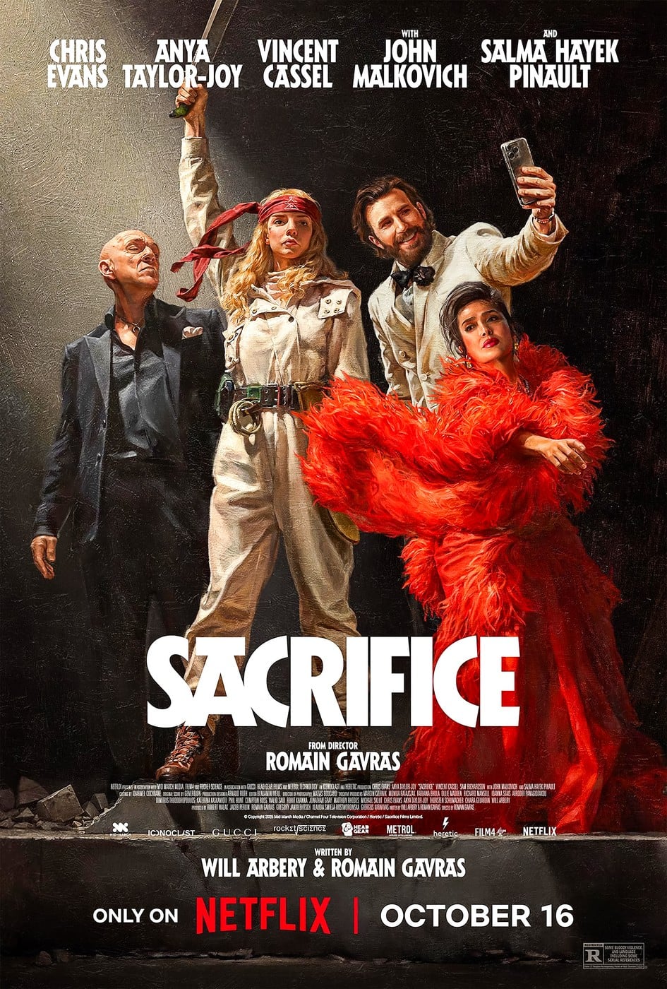Afișul filmului Sacrifice de pe Netflix (Sursa foto: Profimedia)
