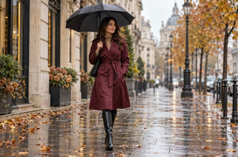 Cine a zis ca vremea ploioasă nu ne lasă dreptul să fim elegante și stilate?