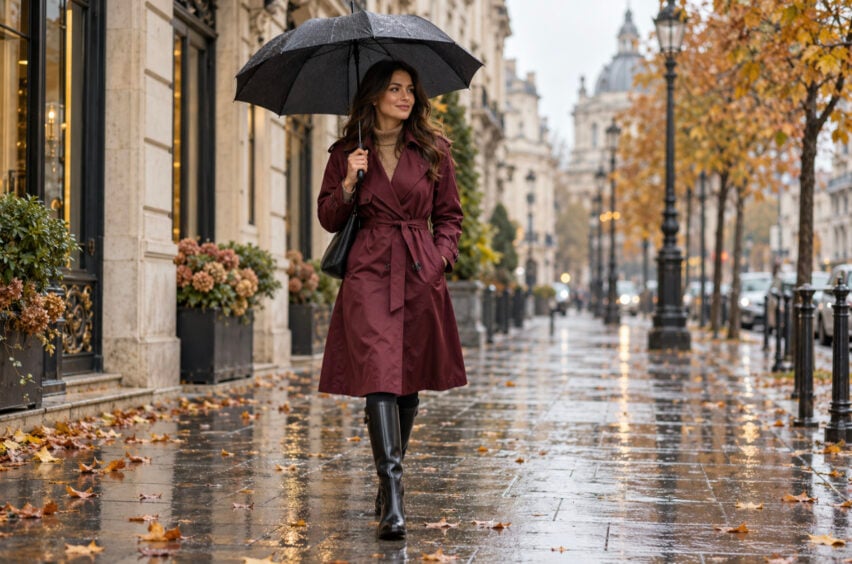 3 piese vestimentare cu stil, pe care să le porți în zilele ploioase din toamna lui 2026