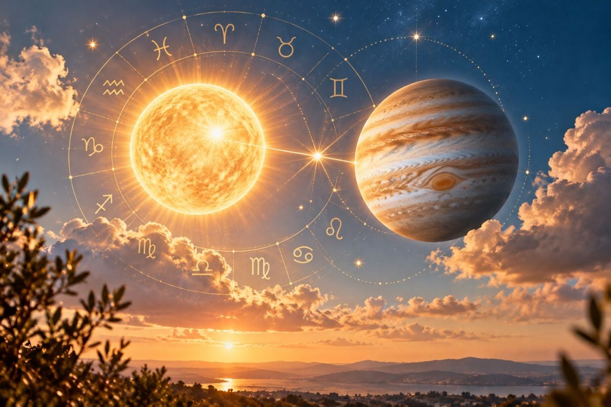 Ziua din octombrie ce poate aduce oportunități neașteptate pentru zodii. Soarele și Jupiter formează un aspect astrologic favorabil